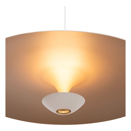 Lucide KENNETH - Pendant light - Ø 60 cm - LED Dim. - 1x16W 2700K - White | Premium - detail 1